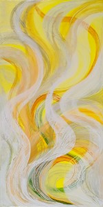Enlighten 2 - oil on canvas - 100 x 50cm - 2014                     